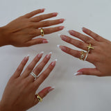 ICED BUBBLE RING